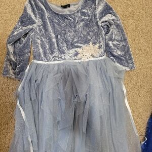 Lilt Soft Blue Velvet Top